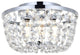 Cyrus 10" Flush Mount, Chrome