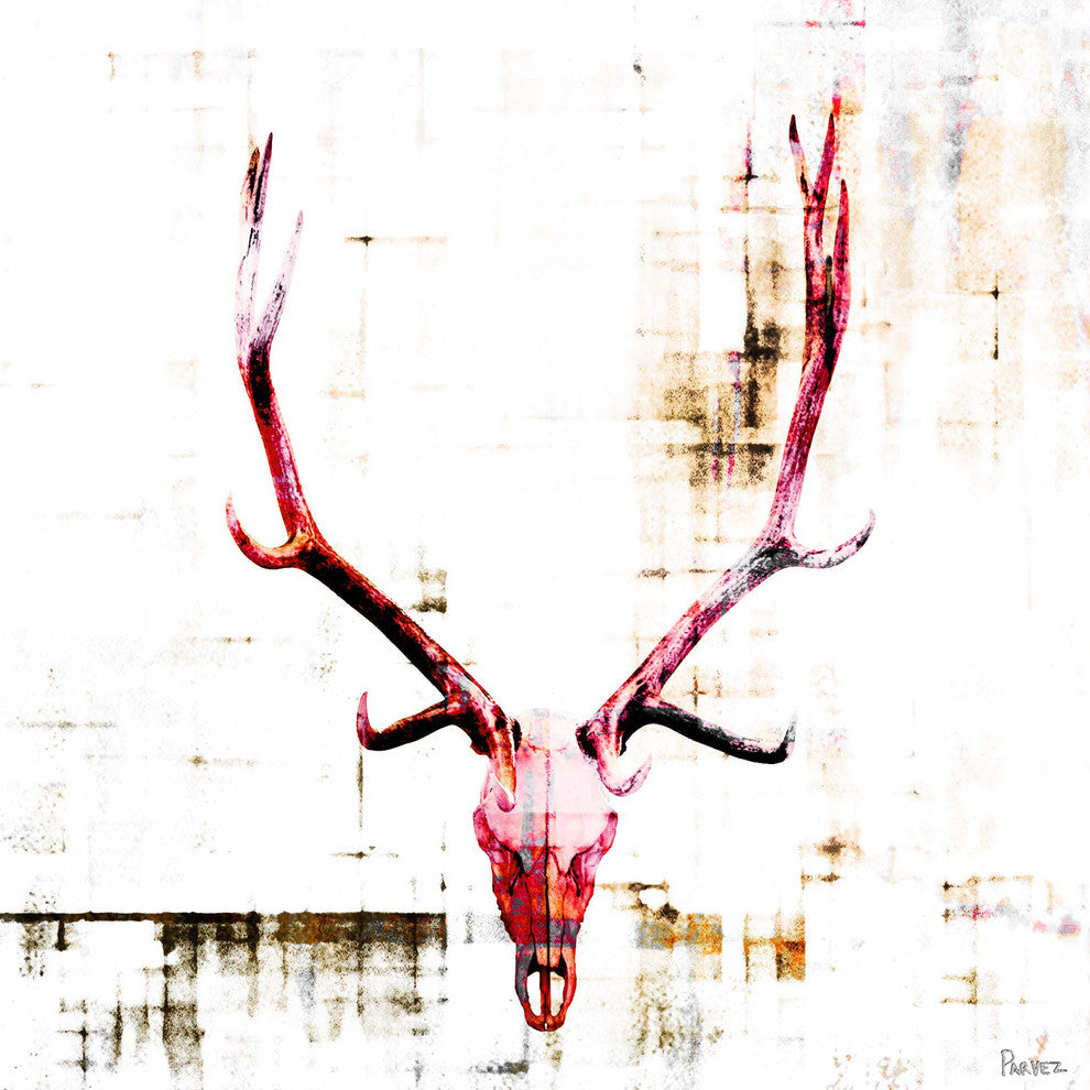 "Hot Temper" Fine Art Canvas Print, 18"x18"