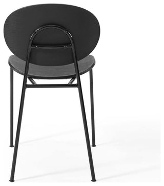 Palette Dining Side Chair Set of 2 EEI-3902-BLK