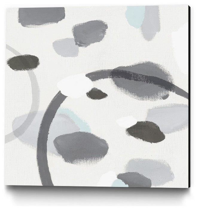 "Grey II" Museum Mounted Canvas Print, 20"x20"