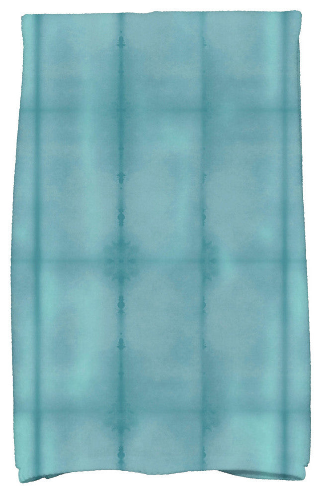 Pool, Stripe Print Hand Towel, Teal