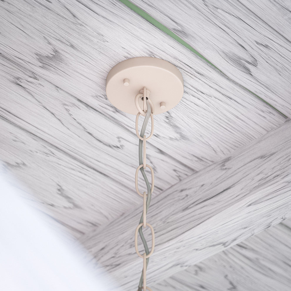 Kenroy MB00399NAT 1-Light Pendant, Moon