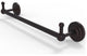 Prestige Que New 18" Towel Bar with Integrated Hooks, Venetian Bronze