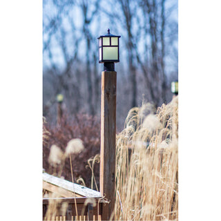Maxim Coldwater 1-Light Outdoor Wall Lantern Burnished - 4054HOBU