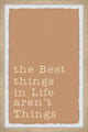 "Best Things in Life" Framed Painting Print, 20x30
