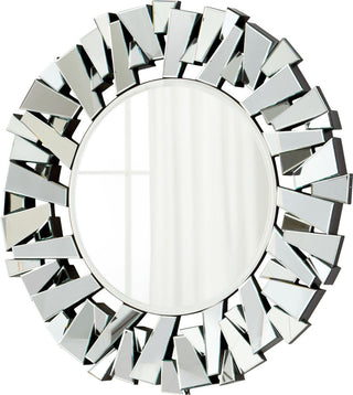 Circle Cityscape Mirror