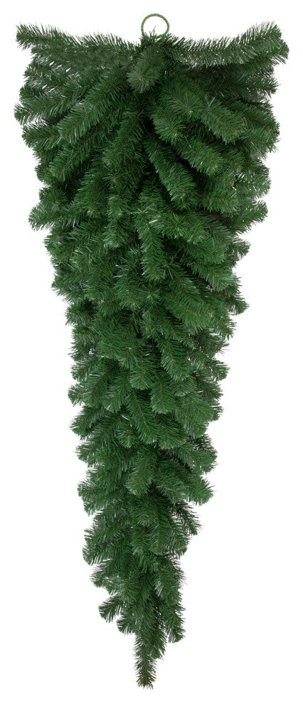 48" Deluxe Windsor Pine Artificial Christmas Teardrop Swag, Unlit