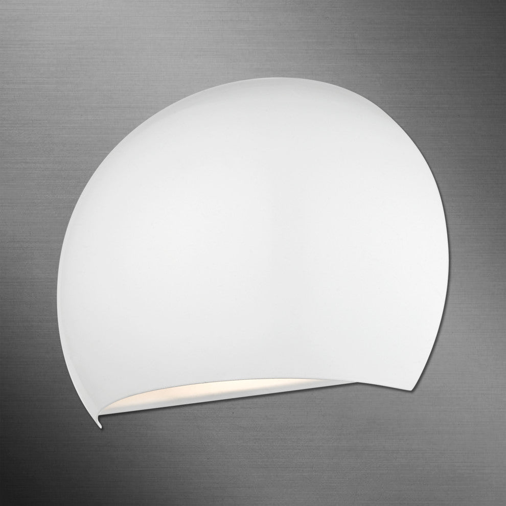Livex Lighting 1 Shiny White Wall Sconce