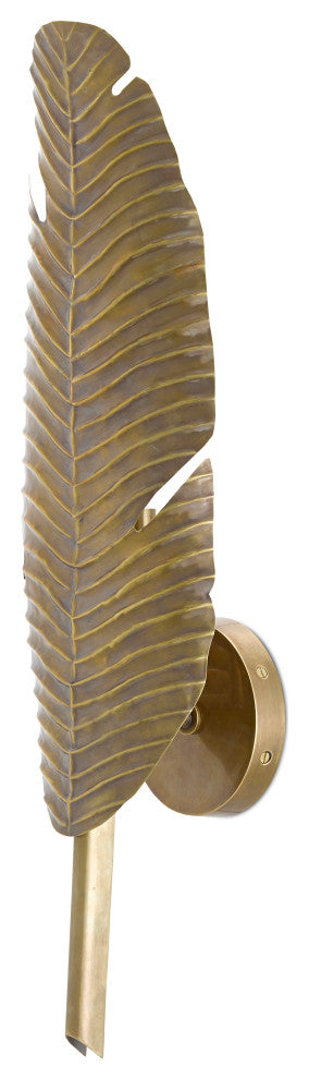 Tropical Leaf Wall Sconce
