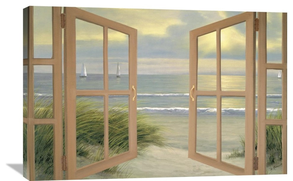 "Gentle Breeze through Door" Artwork, 36"x24"
