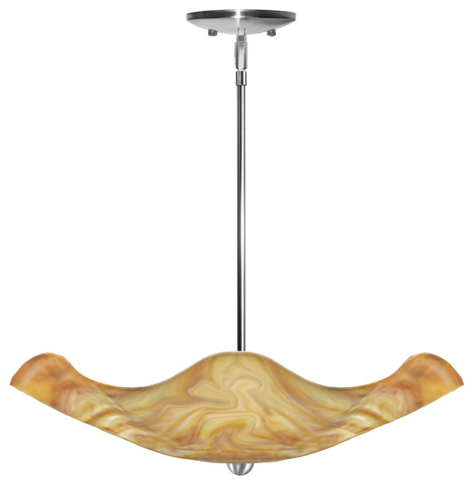 Jezebel Radiance Stingray Chandelier, Bisque, 18" Drop Height