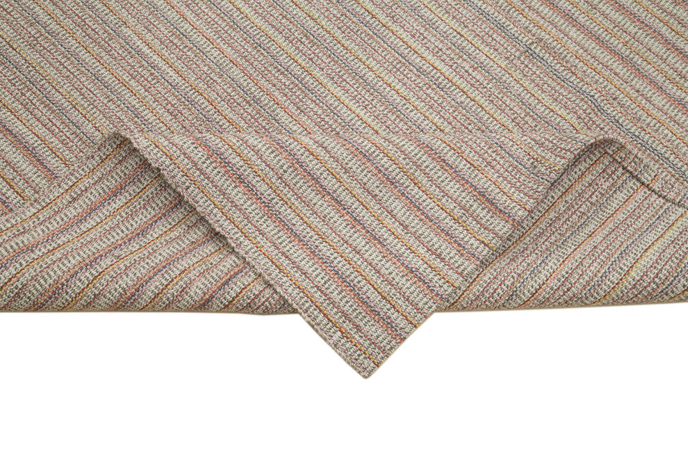 Rug N Carpet - Hand-knotted Turkish 10' 6'' x 13' 11'' Decorative Wool Kilim Rug