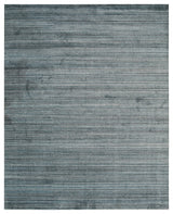 Handloomed Wool Blue Contemporary Transitional Super Grass Rug, 10' X 14'