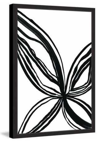 "Butterfly Petals" Framed Painting Print, 30"x45"