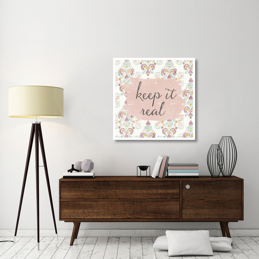 "Soft Deco III" Digital Paper Print by Anne Tavoletti, 38"x38"