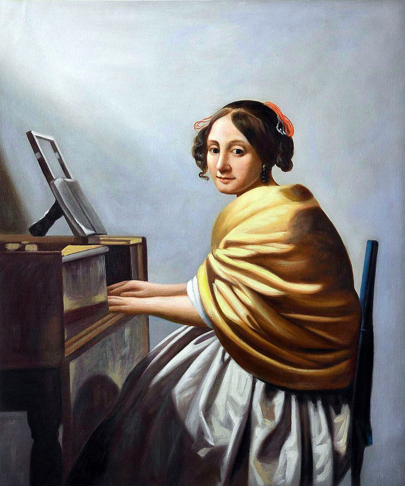 Young Woman Seated at the Virginals