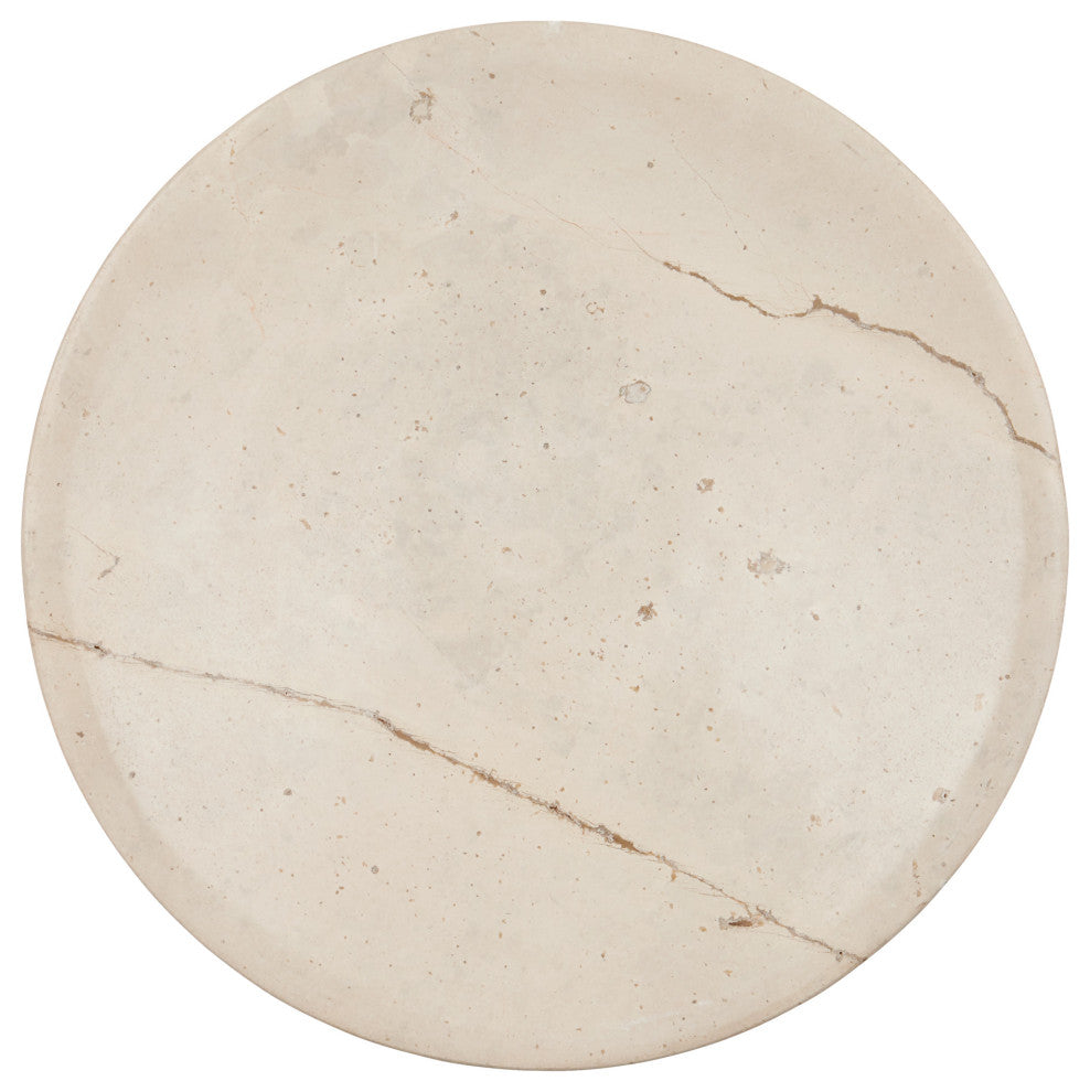 Grecco Marble Low Bowl, 2-Piece Set