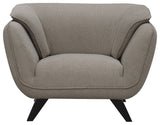 ACME Nayeli Chair, Brown Linen