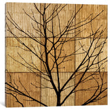 "Tree Silhouette II" by Chris Donovan, Canvas Print, 12"x12"