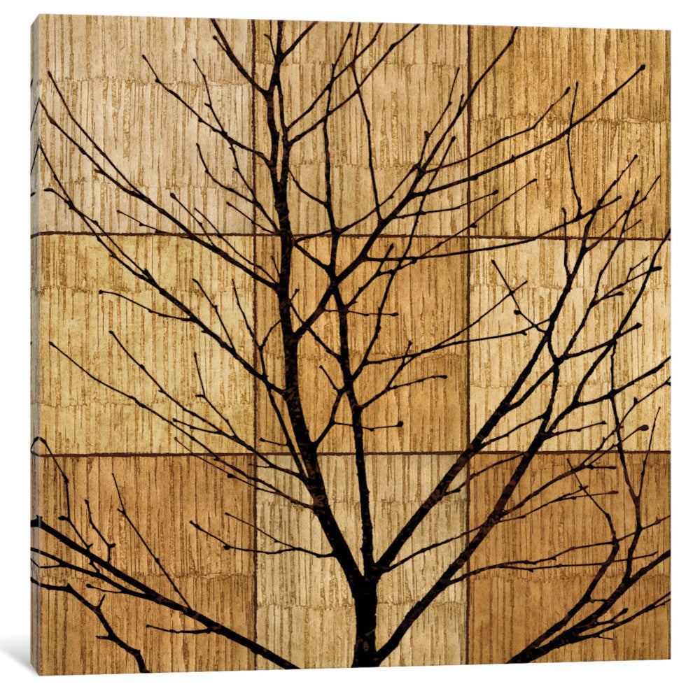 "Tree Silhouette II" by Chris Donovan, Canvas Print, 12"x12"