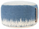 Mina Victory AS263 Pouf, Navy, 20"X20"X12"