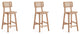 Manhattan Comfort Versailles Counter Stool, Set of 3