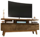 Yonkers 62.99 TV Stand in Rustic Brown