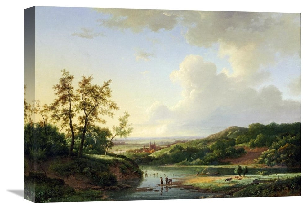 "An Extensive Landscape" Artwork, 22" x 15"