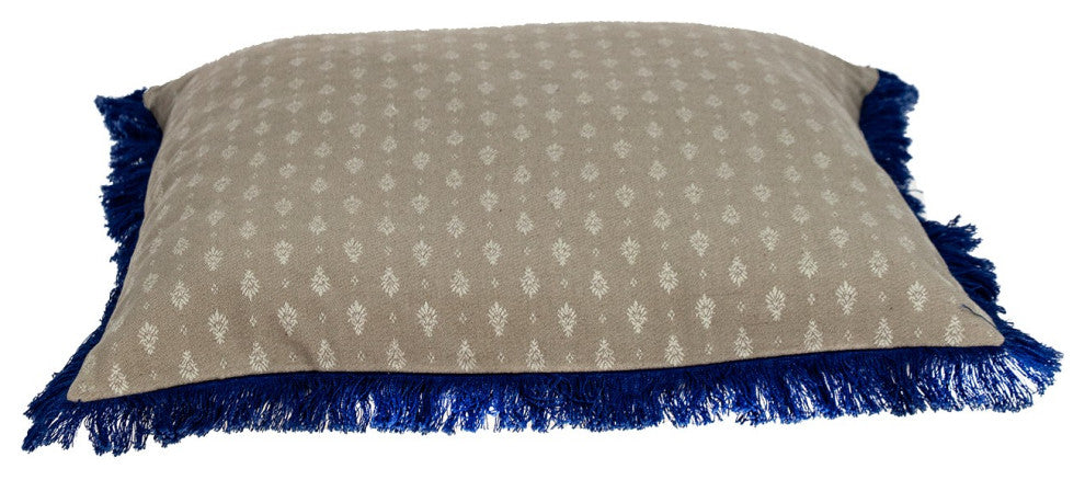 Oyster Beige Throw Pillow