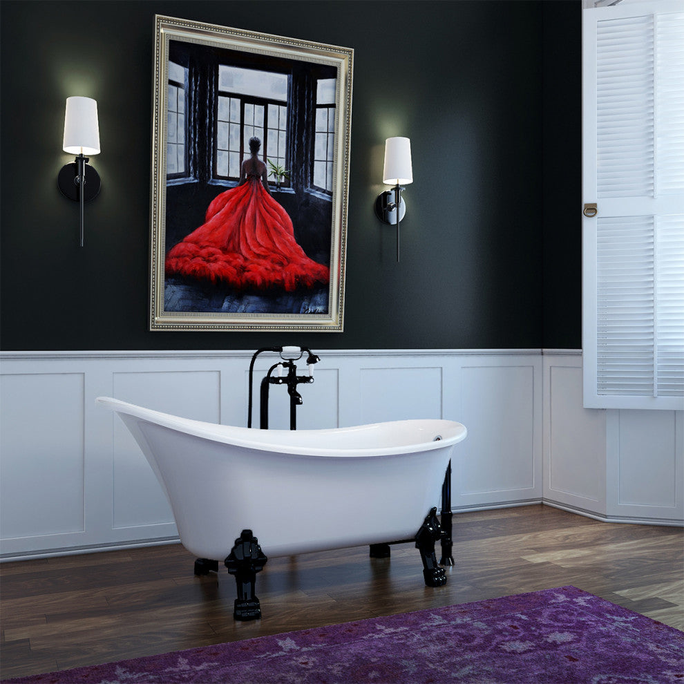 Dorya-59-BLK Bathtub