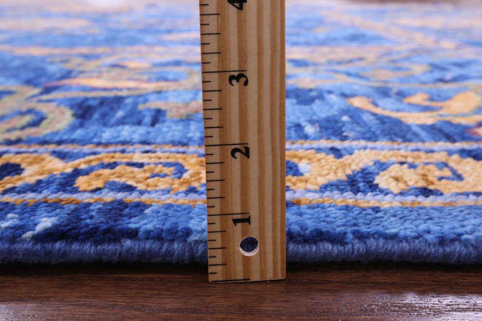 Handmade William Morris Wool Rug 8' 0" X 10' 0" - Q13677