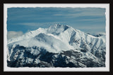 "Snow-Capped Mountains" Framed Painting Print, 12x8
