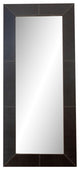 Tall Thai Embossed Leather Mirror
