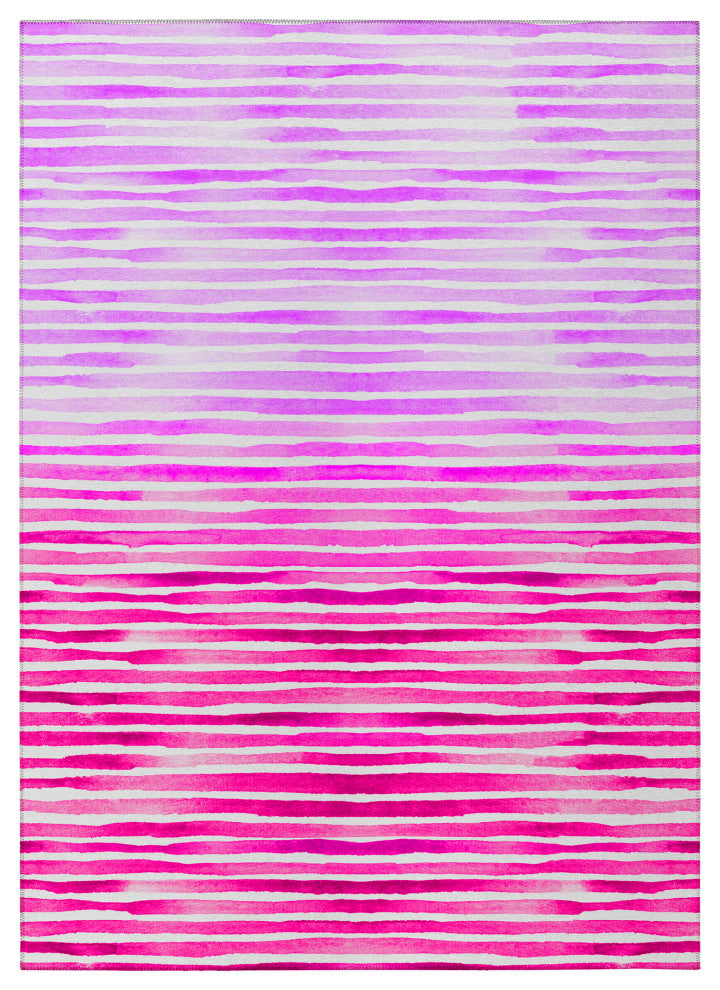 Indoor/Outdoor Seabreeze SZ8 Blush Machine Washable 8' x 10' Rug