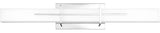 Quoizel PCGI8528 Giselle 28"W LED Bath Bar - Polished Chrome