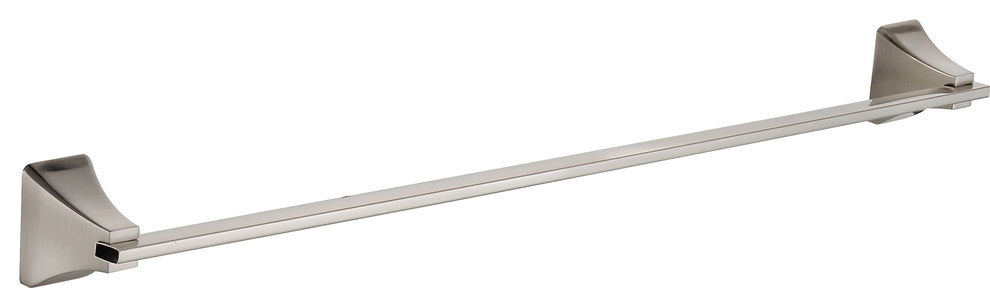 Shangri-La Single Towel Bar, 18", Satin Nickel