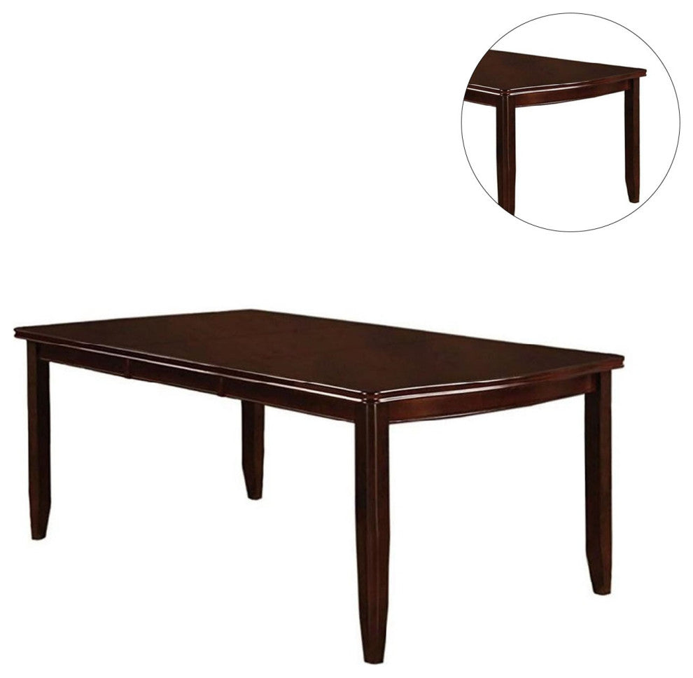 Rectangular Dining Table, Espresso Finish