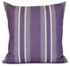 Purple Dashing Stripe, Stripe Print Pillow, 16"x16"