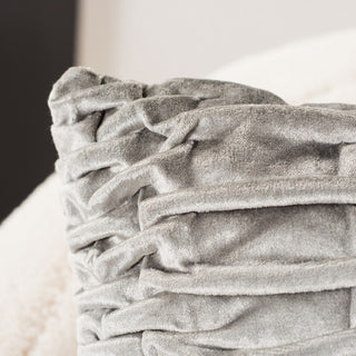 Safavieh Marita Pillow, Light Grey, 18" Square