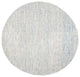 Safavieh Couture Abstract Collection, ABT471 Rug, Ivory/Blue, 6' Round