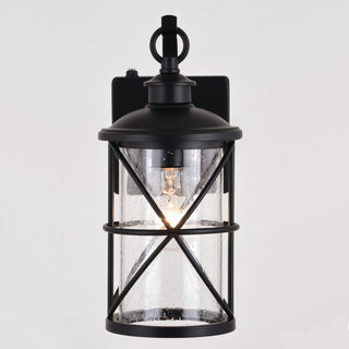 Adams 5.5" Outdoor Wall Light Black