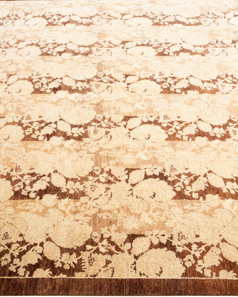 Mogul, One-of-a-Kind Hand-Knotted Area Rug Brown, 5' 2" x 7' 10"