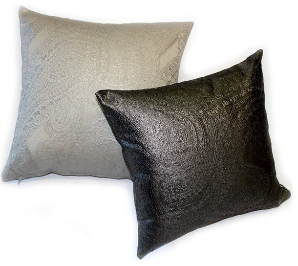 Vicenzo Zinc Throw Pillow, 18x18
