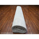 Marian Blue, Stone Washed Peshawar Wool Hand Knotted Oriental Rug, 12'x14'3"