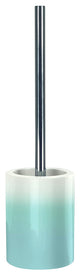 Luxurious Porcelain Bathroom Accessories, Phoenix, Ice Blue, Toilet Brush Set