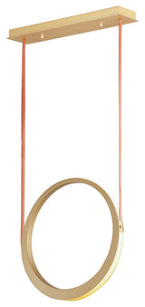 ET2 Tether 1-Light LED Pendant E24081-NAB, Natural Aged Brass