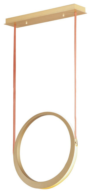 ET2 Tether 1-Light LED Pendant E24081-NAB, Natural Aged Brass