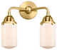 Innovations 288-2W-SG-G311 Dover 2 Light 12.5" Bath Vanity Light, Satin Gold