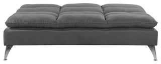 Sealy Santa Cruz Futon Sofa Convertible, Gray