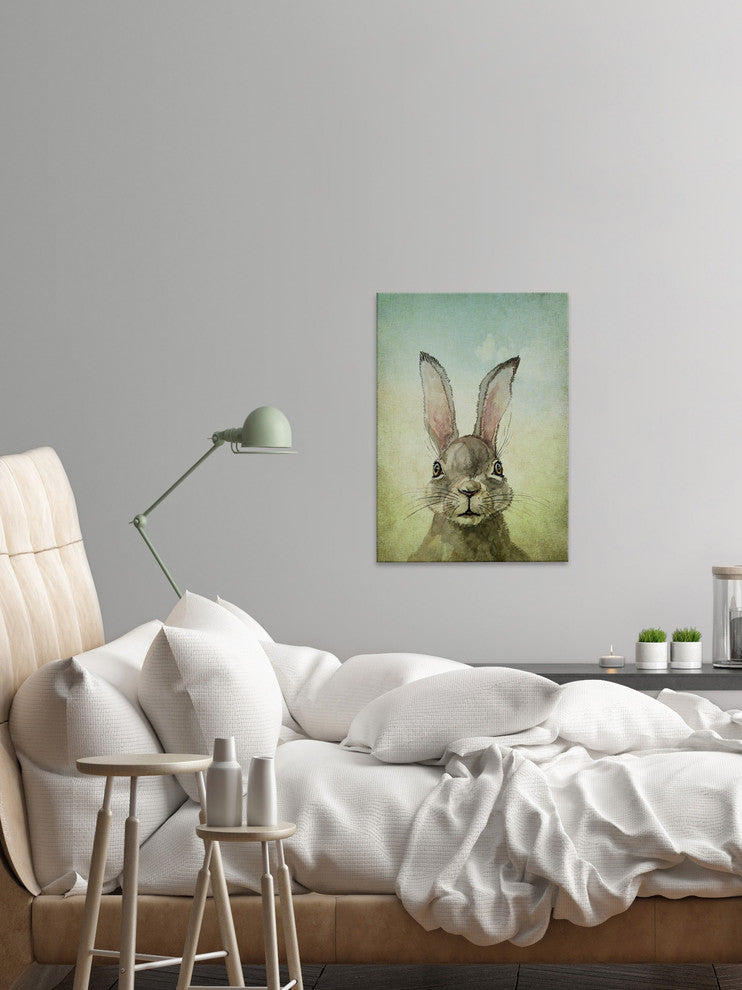 "Milloo II" Painting Print on Wrapped Canvas, 12"x18"